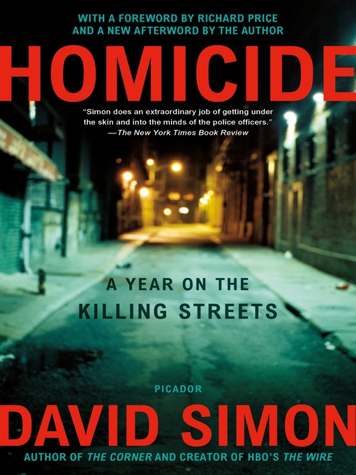 Title details for Homicide by David Simon - Wait list